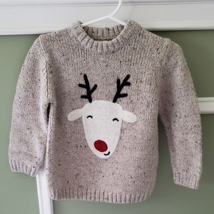 TODDLERS Reindeer Sweater Zara